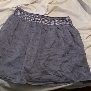 Caslon cotton jean like skirt